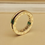 Bvlgari B.zero1 ring one-band 18k yellow gold, amethyst, 51 - Image 5