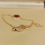 Bvlgari Bvlgari bracelet 18k rose gold, Carnelian, Mother-of-pearl - Image 9