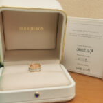 Boucheron Quatre White Sm Ring 18k tri-colour white ceram diamond, 47 - Image 2