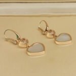Chopard Happy Hearts earrings 18k rose gold, Mother-of-pearl, Diamond - Image 4