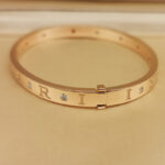Bvlgari B.zero1 Essential bracelet 18k rose gold, 12 diamonds, M - Image 3