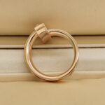 Tiffany & Co. T1 ring 18k rose gold, diamond, wide model, 12 - Image 6