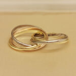Cartier Trinity ring 18k tri-colour gold ring, 46 - Image 3
