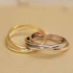 Cartier Trinity ring 18k tri-colour gold ring, 46 - Image 8