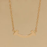 Tiffany & Co. T Smile Pendant 18k rose gold, mini model, diamond - Image 3