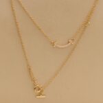 Tiffany & Co. T Smile Pendant 18k rose gold, mini model, diamond - Image 5