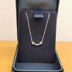 Tiffany & Co. T Smile Pendant 18k rose gold, mini model, diamond - Image 9