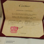 Cartier Trinity ring 18k tri-colour gold, diamond, 48 - Image 10