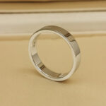 Cartier Wedding ring platinum, 57 - Image 5