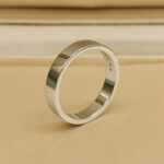 Cartier Wedding ring platinum, 57 - Image 6