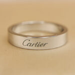 Cartier Wedding ring platinum, 57 - Image 8