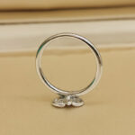 Cartier Caresse ring 18k white gold, diamond, 50 - Image 6