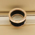 Bvlgari B.zero1 ring 18k rose gold, lapis lazuli, 54 - Image 3