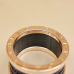 Bvlgari B.zero1 ring 18k rose gold, lapis lazuli, 54 - Image 10