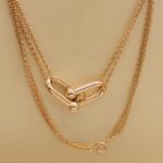 Tiffany & Co. HardWear Large Double Link Pendant 18k rose gold - Image 4