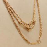 Tiffany & Co. HardWear Large Double Link Pendant 18k rose gold - Image 5