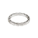 Bvlgari Serpenti Viper wedding ring 18k white gold, 54
