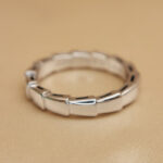 Bvlgari Serpenti Viper wedding ring 18k white gold, 54 - Image 7