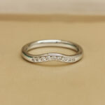 Tiffany & Co. Elsa Peretti Ring Platinum, nine diamonds, 10 - Image 2