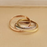 Cartier Trinity ring 18K tri-colour gold, 48 - Image 6