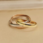 Cartier Trinity ring 18K tri-colour gold, 48 - Image 8