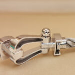 Fred Force 10 bracelet 18k white gold, steel, large model, 16 - Image 8