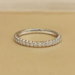 Cartier Étincelle de Cartier wedding ring 18k white gold diamond, 50 - Image 2