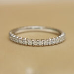 Cartier Étincelle de Cartier wedding ring 18k white gold diamond, 50 - Image 6
