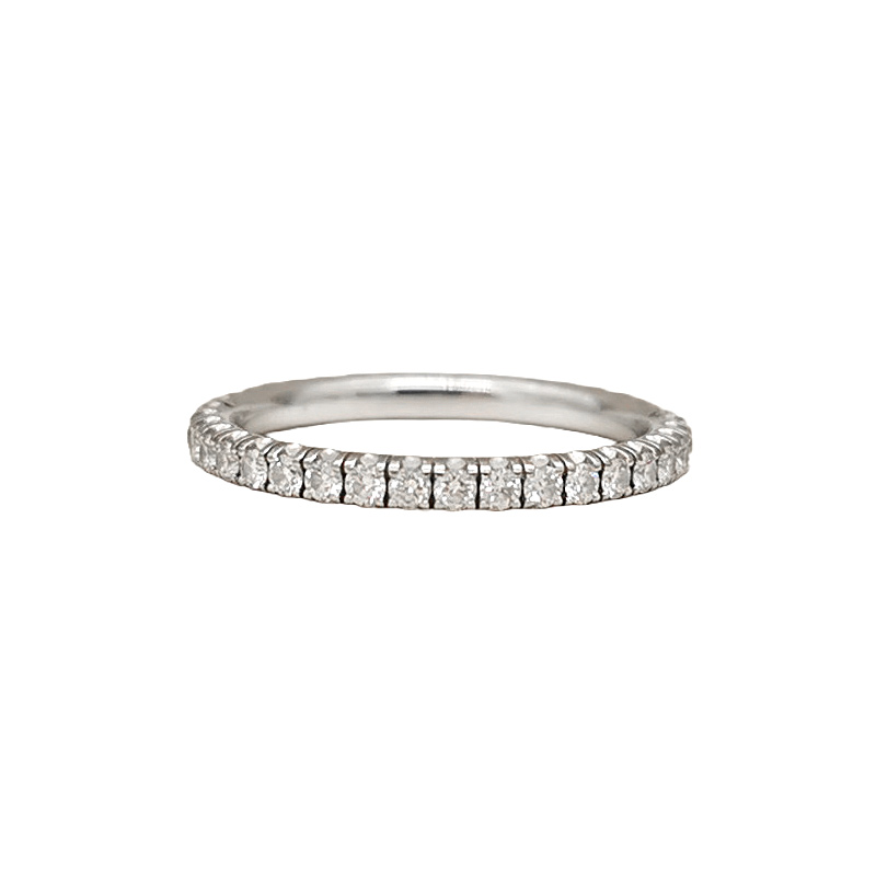 104831 Cartier Étincelle de Cartier wedding ring 18k white gold diamond, 50 - Image 1