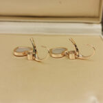 Chopard Happy Hearts earrings 18k rose gold, diamond, Mother-of-pearl - Image 3