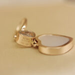 Chopard Happy Hearts earrings 18k rose gold, diamond, Mother-of-pearl - Image 7