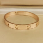 Cartier Love bracelet classic 18k rose gold, 16 (2022) - Image 9