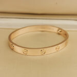 Cartier Love bracelet classic 18k rose gold, 16 (2022) - Image 10