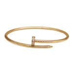Cartier Juste un Clou bracelet 18k rose gold, small model, diamond, 17