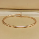 Cartier Juste un Clou bracelet 18k rose gold, small model, diamond, 17 - Image 6