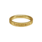 Tiffany & Co. Signature ring 18k yellow gold, narrow model, 13