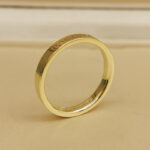 Tiffany & Co. Signature ring 18k yellow gold, narrow model, 13 - Image 5