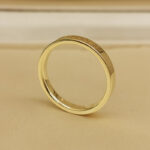 Tiffany & Co. Signature ring 18k yellow gold, narrow model, 13 - Image 6