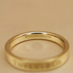 Tiffany & Co. Signature ring 18k yellow gold, narrow model, 13 - Image 7