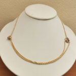 Cartier Trinity necklace 18k tri-colour gold, Y-shaped, wear 2 ways - Image 4