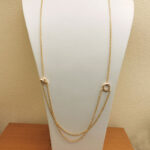Cartier Trinity necklace 18k tri-colour gold, Y-shaped, wear 2 ways - Image 5