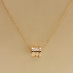 Bvlgari B.zero1 necklace 18k rose gold, small model - Image 4