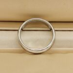 Tiffany & Co. wedding ring Platinum, 18 - Image 4