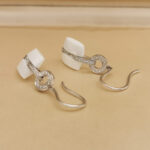 Chanel Ultra earrings 18k white gold, white ceramic, diamond - Image 6