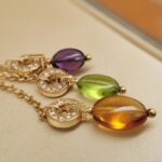 Bvlgari B.zero1 necklace 18k yellow gold, coloured gem - Image 8