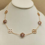 Chopard Imperiale necklace 18k rose gold, amethyst - Image 2