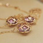 Chopard Imperiale necklace 18k rose gold, amethyst - Image 5