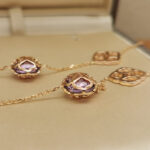 Chopard Imperiale necklace 18k rose gold, amethyst - Image 6