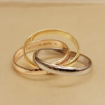 Cartier Trinity ring 18k tri-colour gold, 52 - Image 6