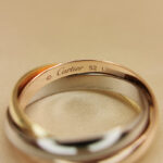 Cartier Trinity ring 18k tri-colour gold, 52 - Image 8